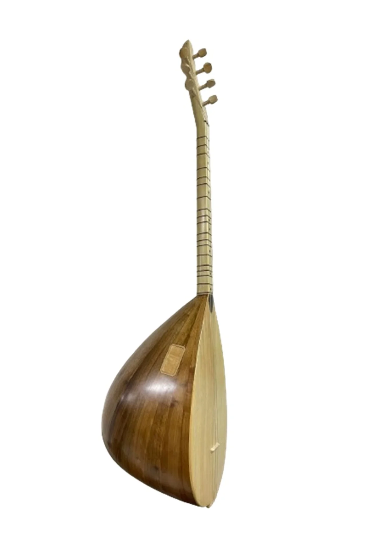 Kısa Sap Bağlama Amerikan Cevizi Mihraplı Nokta Klavyeli Profesyo