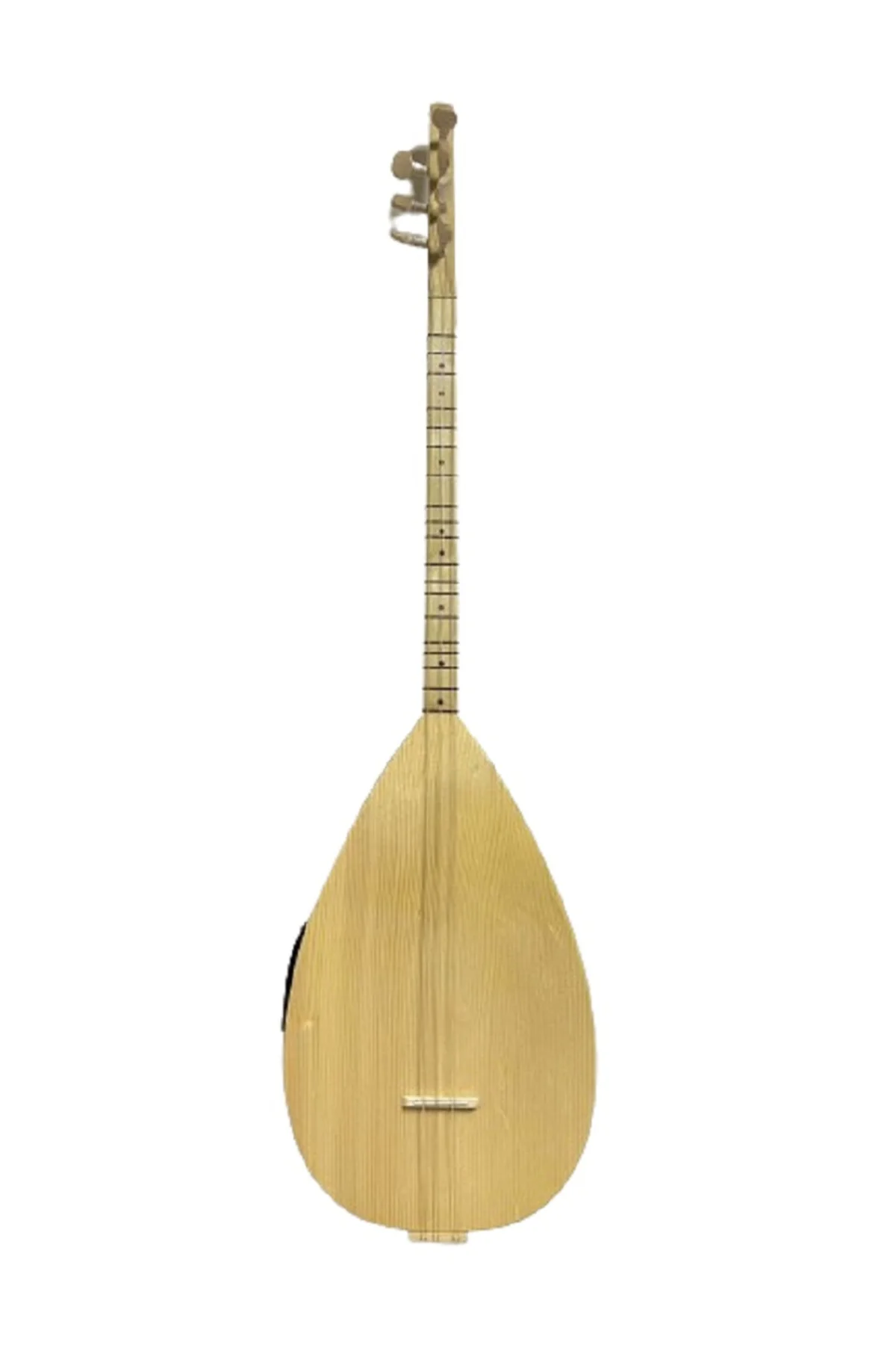 Kısa Sap Bağlama Amerikan Cevizi Ritimli Ekolayzırlı Kaliteli