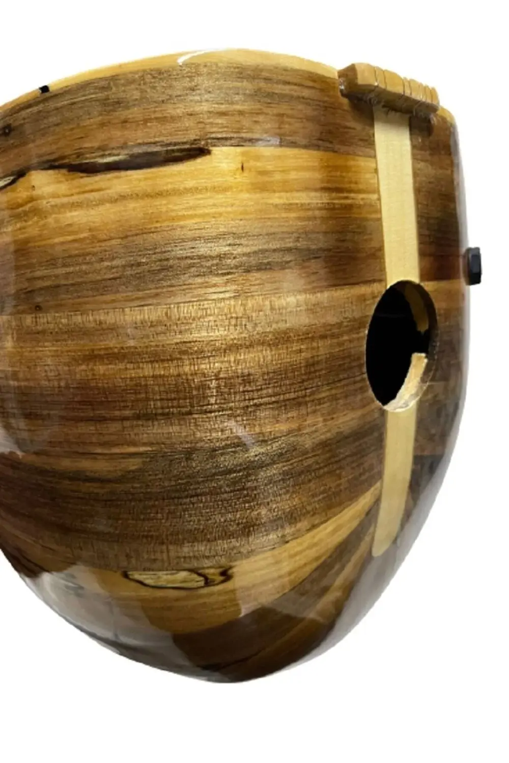 Kısa Sap Bağlama Amerikan Cevizi Ağacı Jaklı Kaliteli