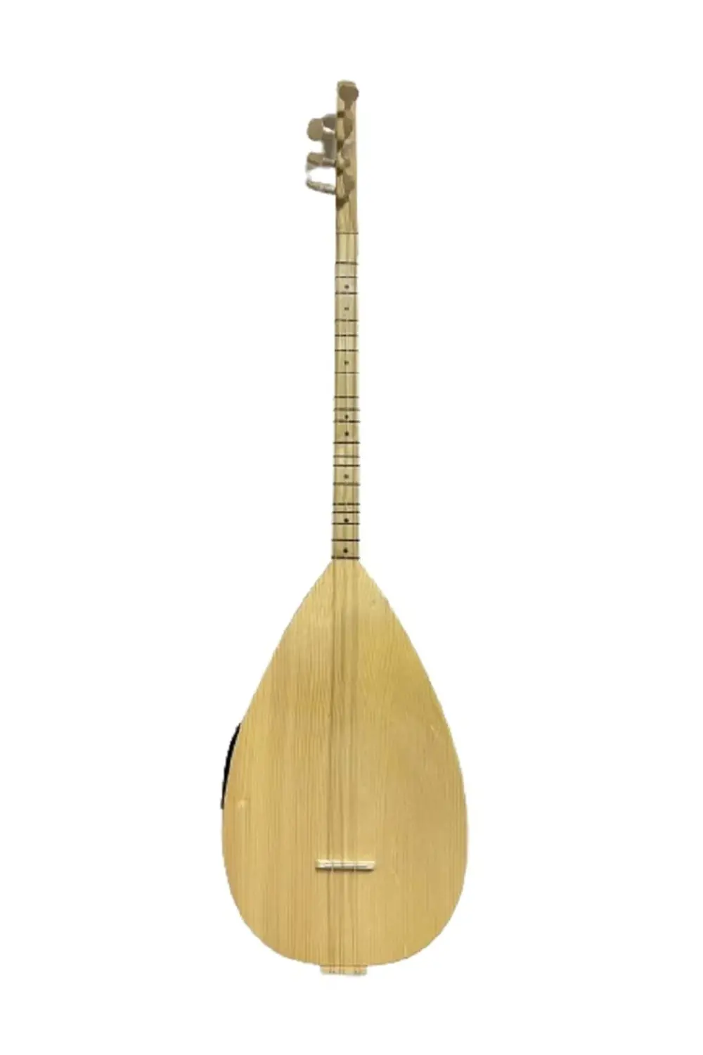 Kısa Sap Bağlama Amerikan Cevizi Ritimli Ekolayzırlı Kaliteli