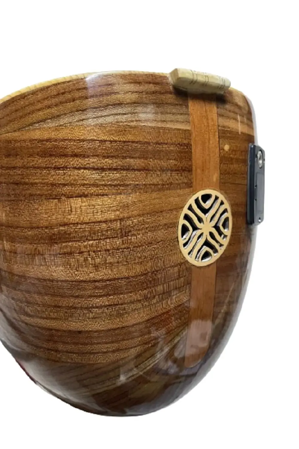 Kısa Sap Bağlama Amerikan Cevizi Ritimli Ekolayzırlı Kaliteli