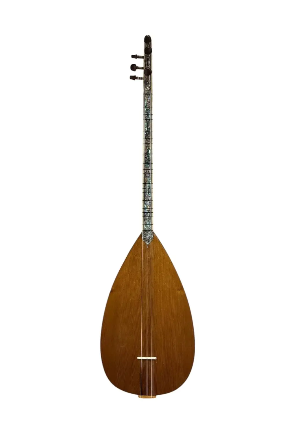 Kısa Sap Bağlama Ardıç Ağacı Taş Klavye Tam Profesyonel Mihraplı