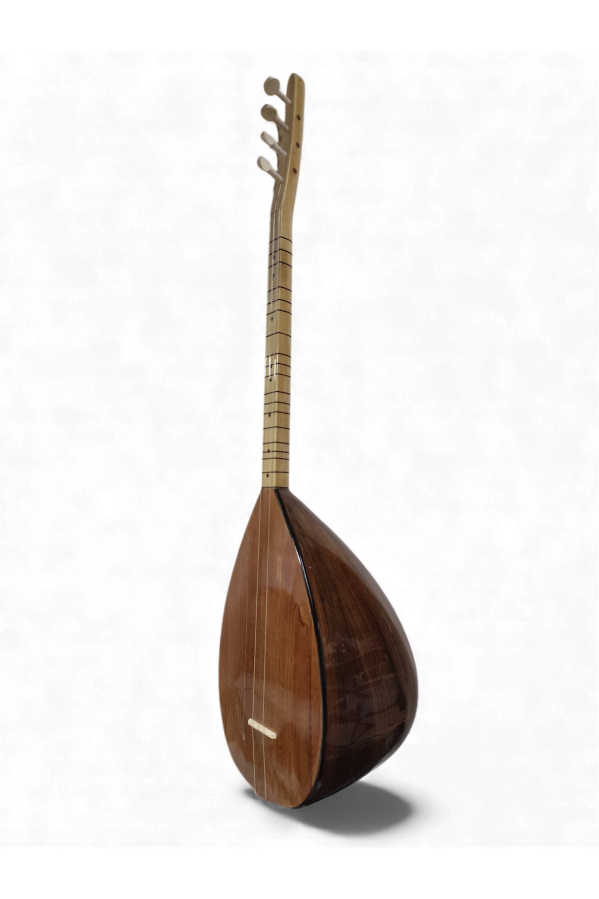 Kısa Sap Bağlama Ceviz Ağacı Fishman Ekolayzırlı Orta Profesyonel