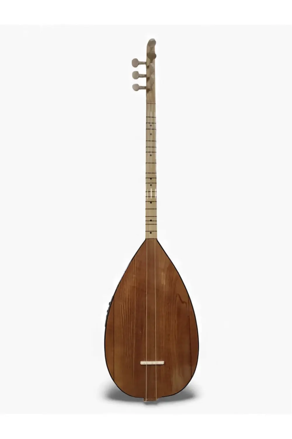 Kısa Sap Bağlama Ceviz Ağacı Çift Kafes Fishman Ekolayzırlı Orta