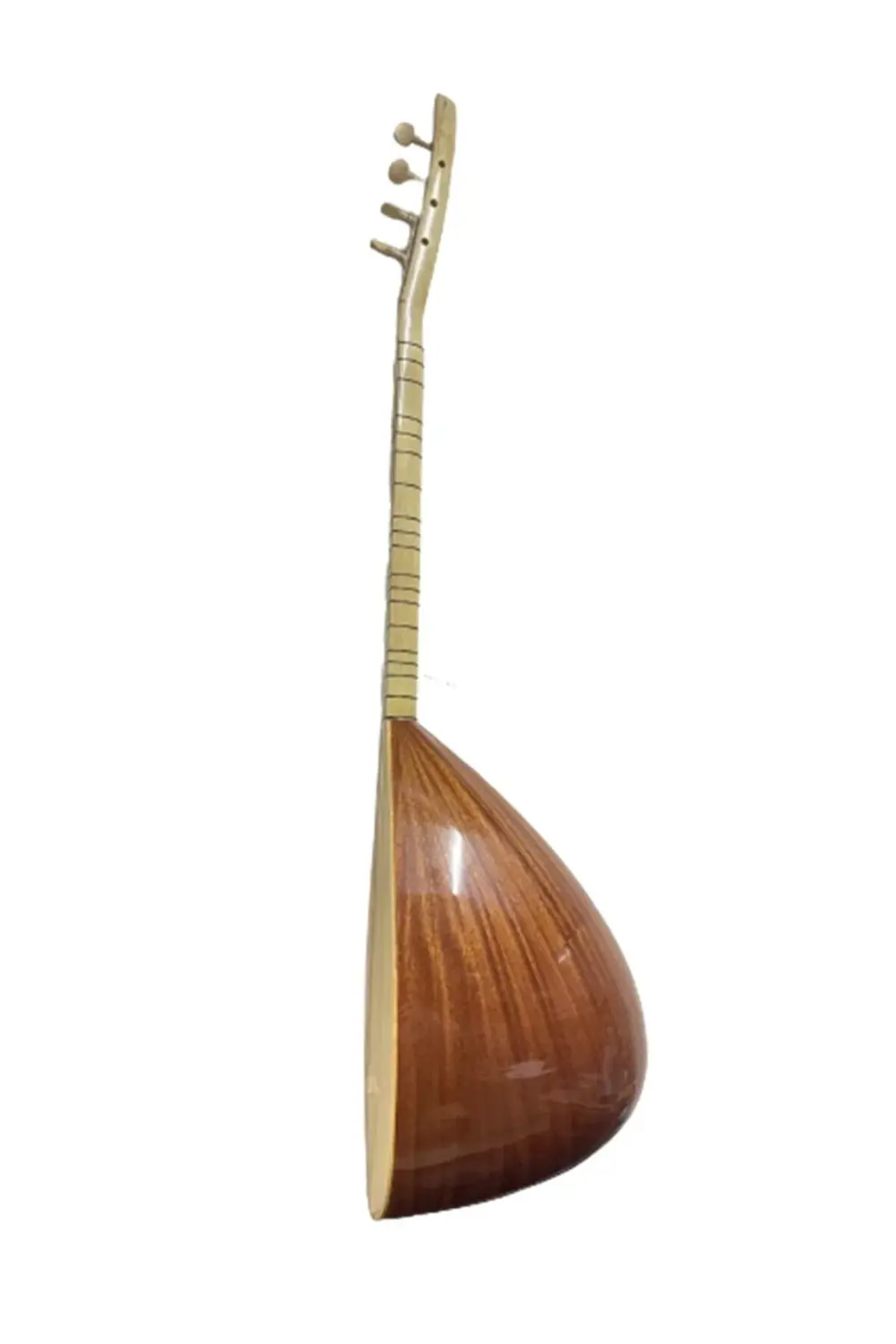 KISA SAP BAĞLAMA MASİF MAUN AĞACI PROFESYONEL ÇİFT KAFES