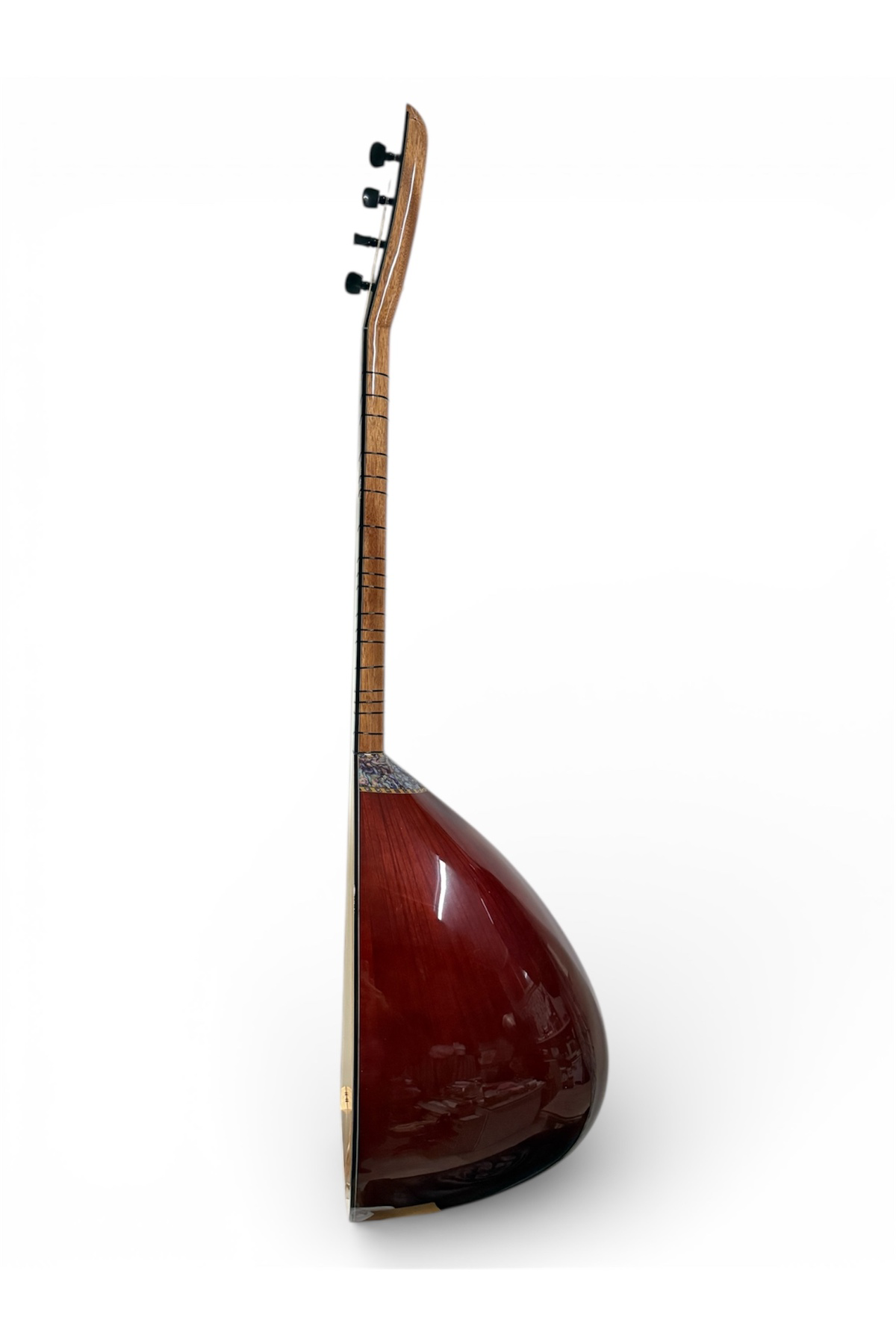 Kısa Sap Bağlama Prof, Amerikan Cevizi, Kanada Kapak, Vidalı Burg