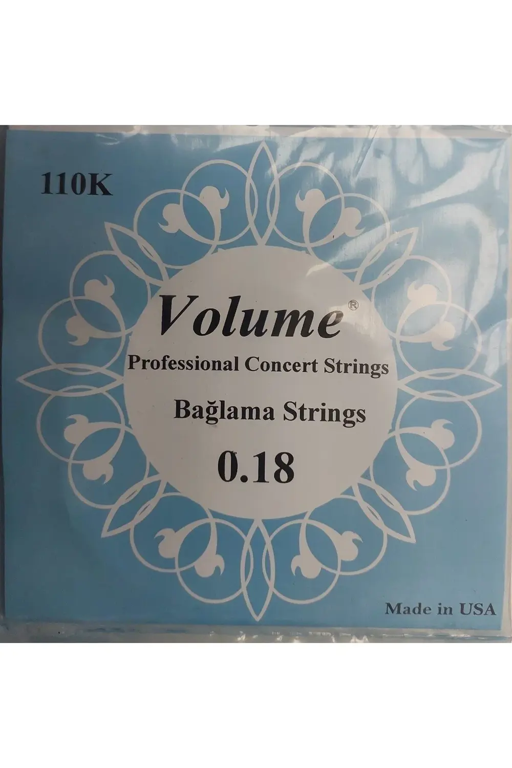 Kısa Sap Bağlama (SAZ) Teli 0.18 Boncuksuz Concert Serisi Profesy