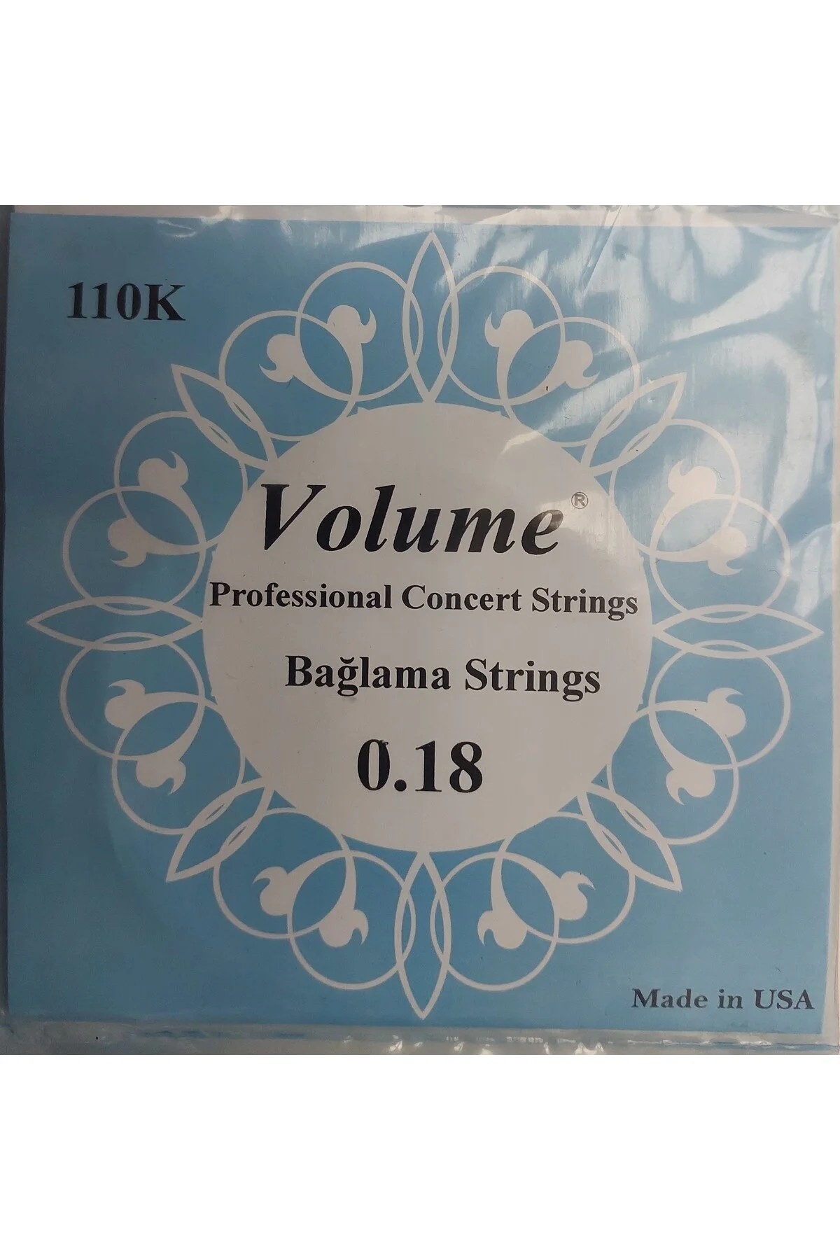 Kısa Sap Bağlama (SAZ) Teli 0.18 Boncuksuz Concert Serisi Profesy