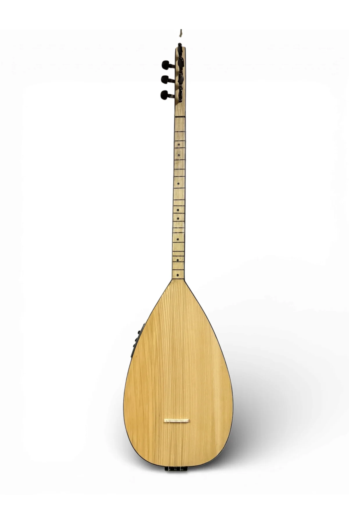 Kısa Sap Dut Ağacı Bağlama, Fishman Ekolayzırlı, Abanoz Burgu, Ta