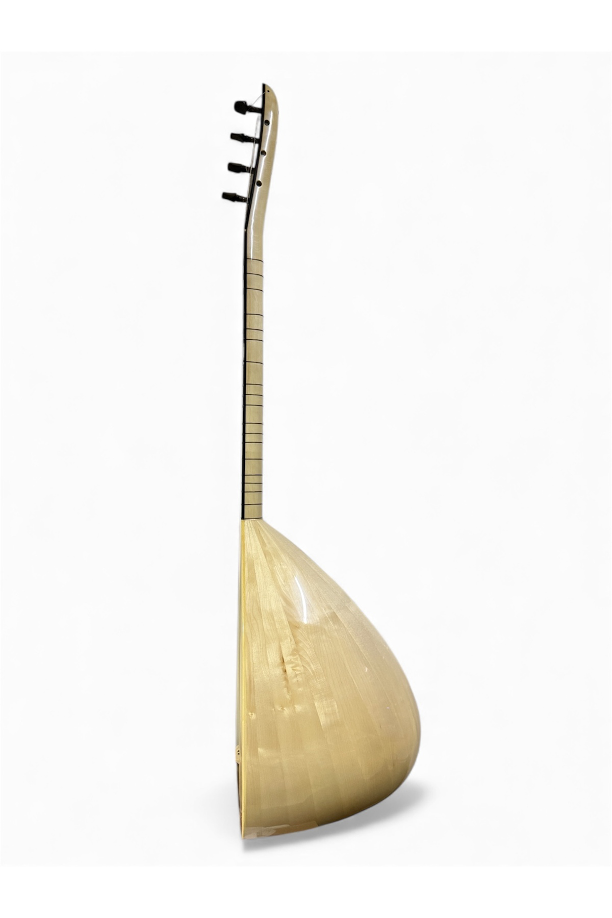 Kısa Sap Profesyonel Bağlama 41 Tekne Kelebek Ağacı Abanoz Klavye