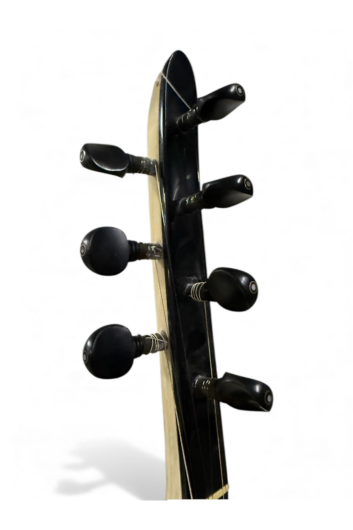 Kısa Sap Profesyonel Bağlama 41 Tekne Kelebek Ağacı Abanoz Klavye