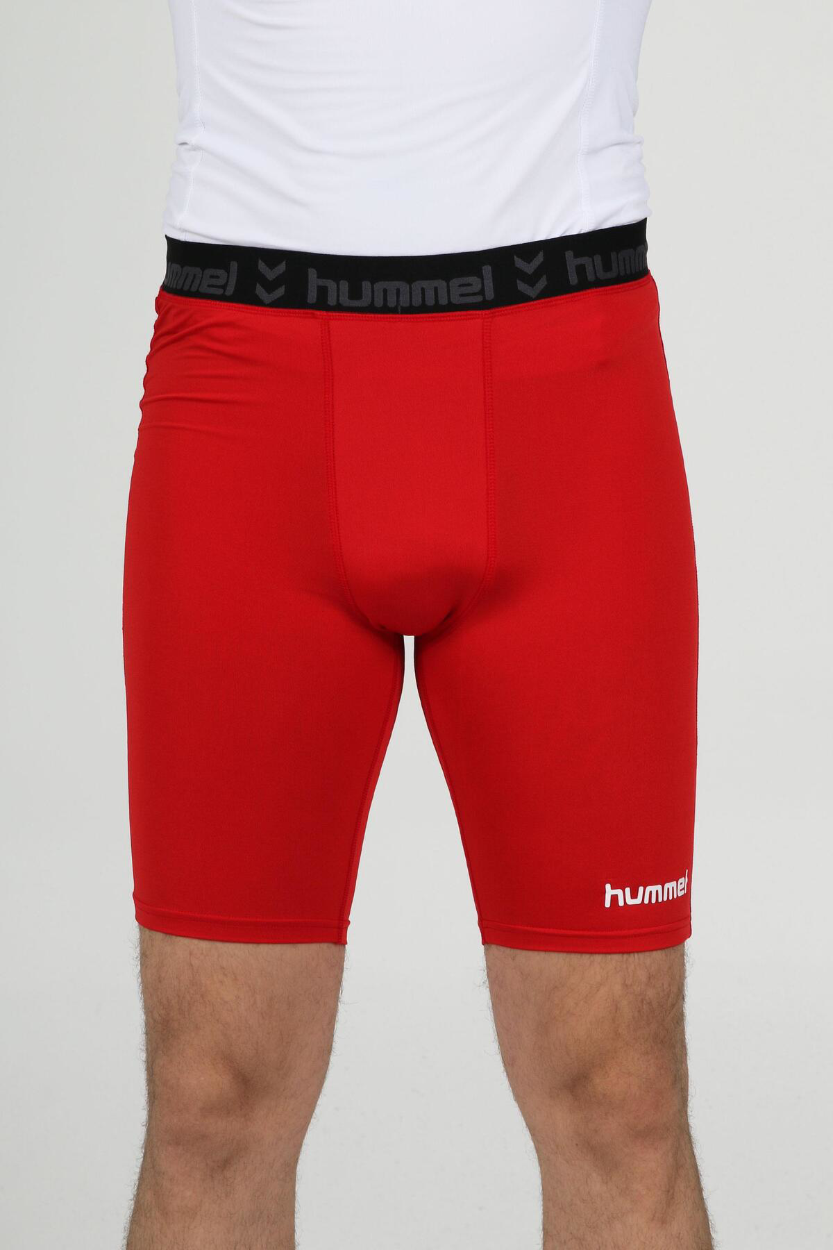 Hummel Kısa Spor Tayt Kırmızı