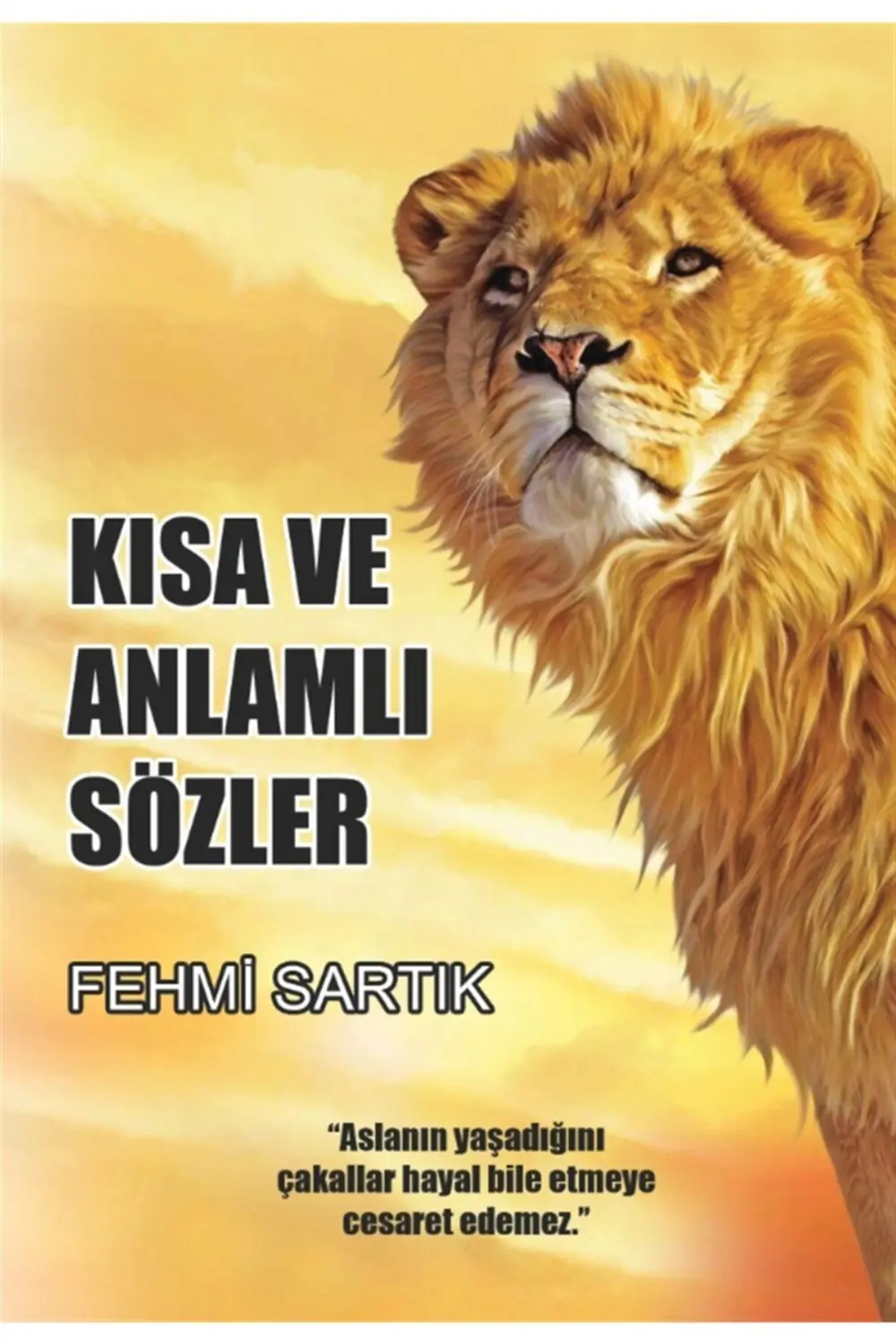 Kısa Ve Anlamlı Sözler Fehmi Sartık 9786257200660
