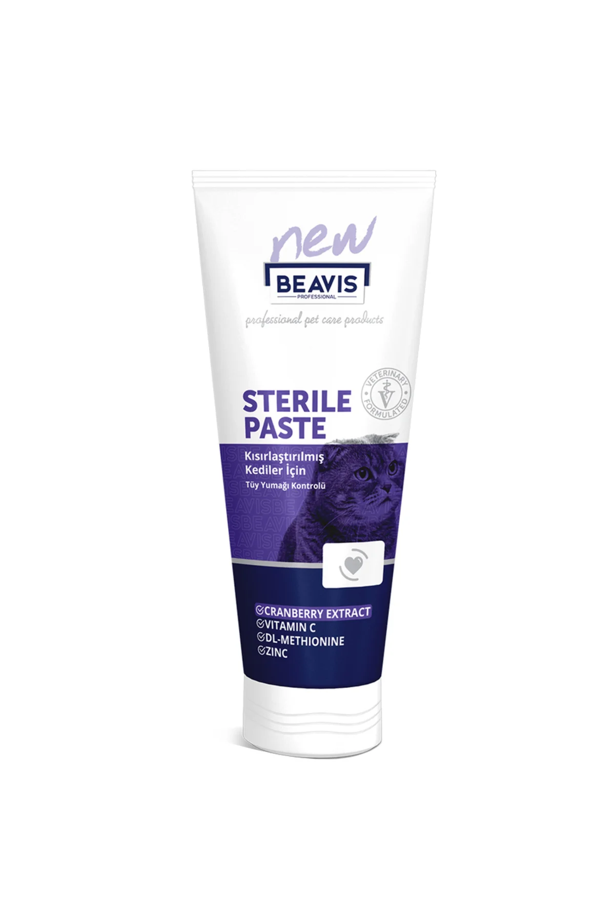 Kısırlaştırılmış Kediler için Vitamin & Mineralli Malt Paste 85 m