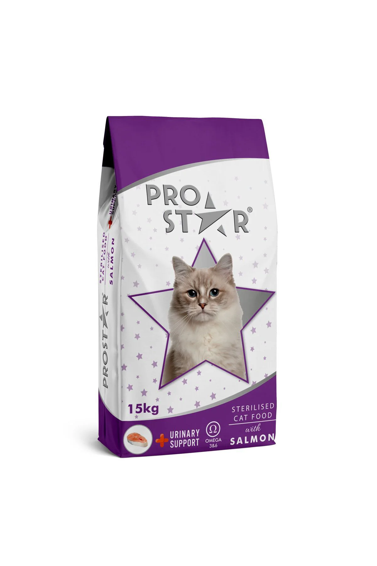 Kısırlaştırılmış Kedi Maması Somonlu 15 kg