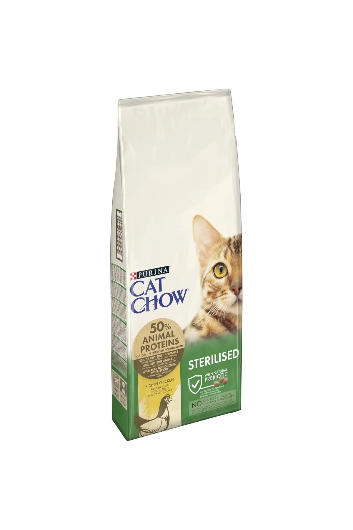 Kısırlaştırılmış Tavuklu Yetişkin Kedi Maması 15 KgCNDST15CCS