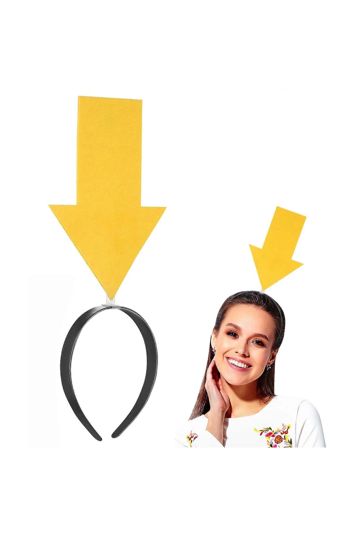 Kişiselleştirilebilir Ok Taç – Sarı Renk Kişiselleştirilebilir Ok Taç – Sarı Renk