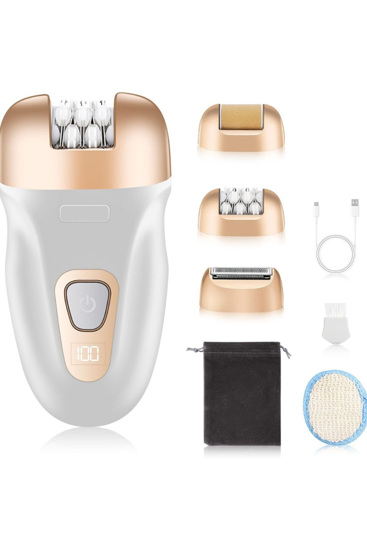 Arwoan Kişiye Özel 3'Ü 1 Arada Yüz Ve Vücut Kil Alma Profesyonel Ve Taşi