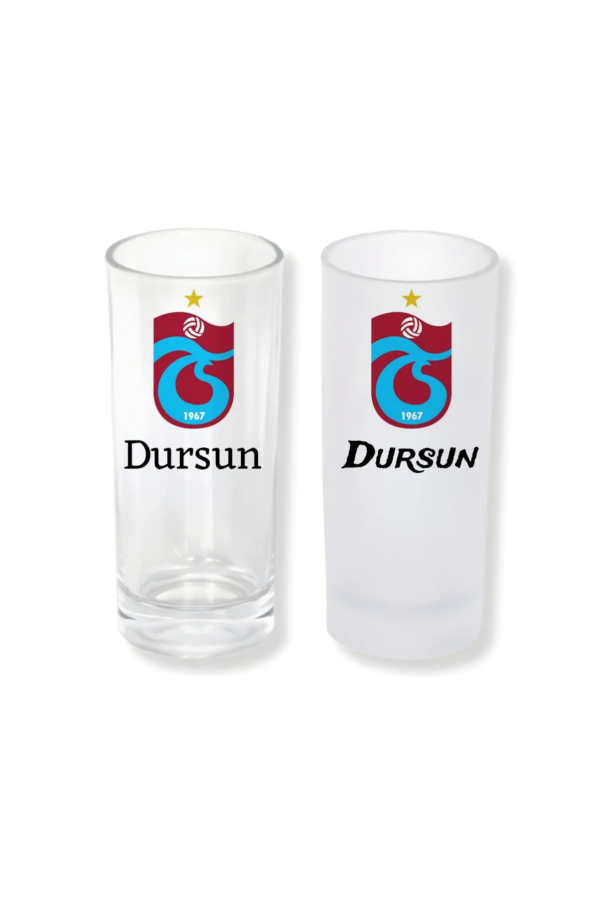 Kişiye Özel Trabzonspor Buzlu / Buzsuz Seçenekli Rakı Bardağı – 1 