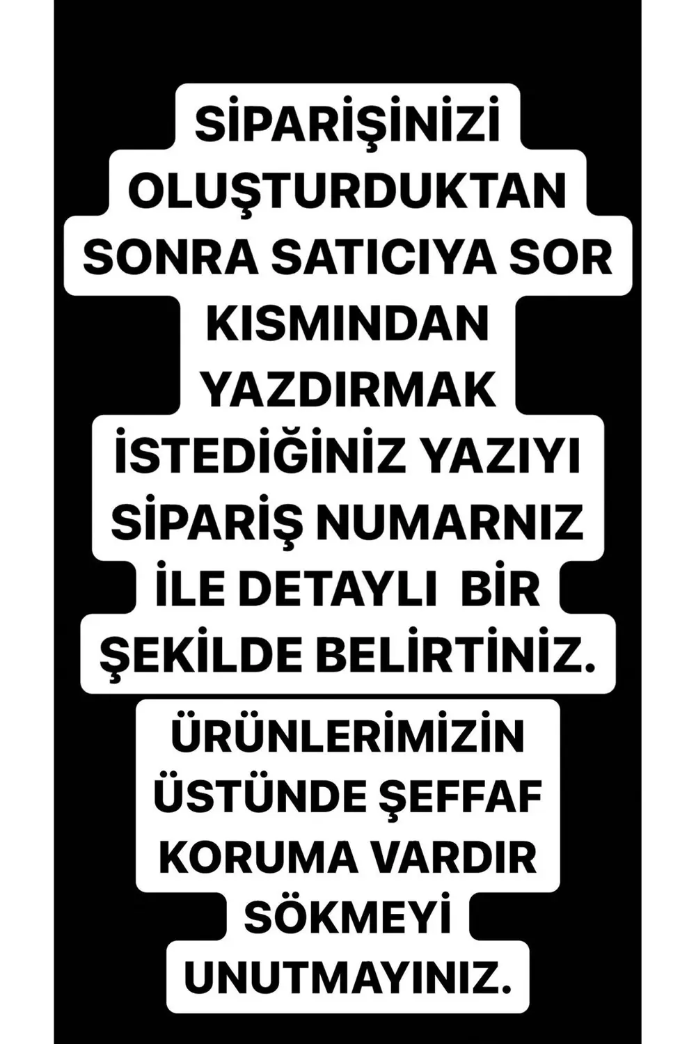 KİŞİYE ÖZEL EL YAZILI MAT Pleksi Plakalık