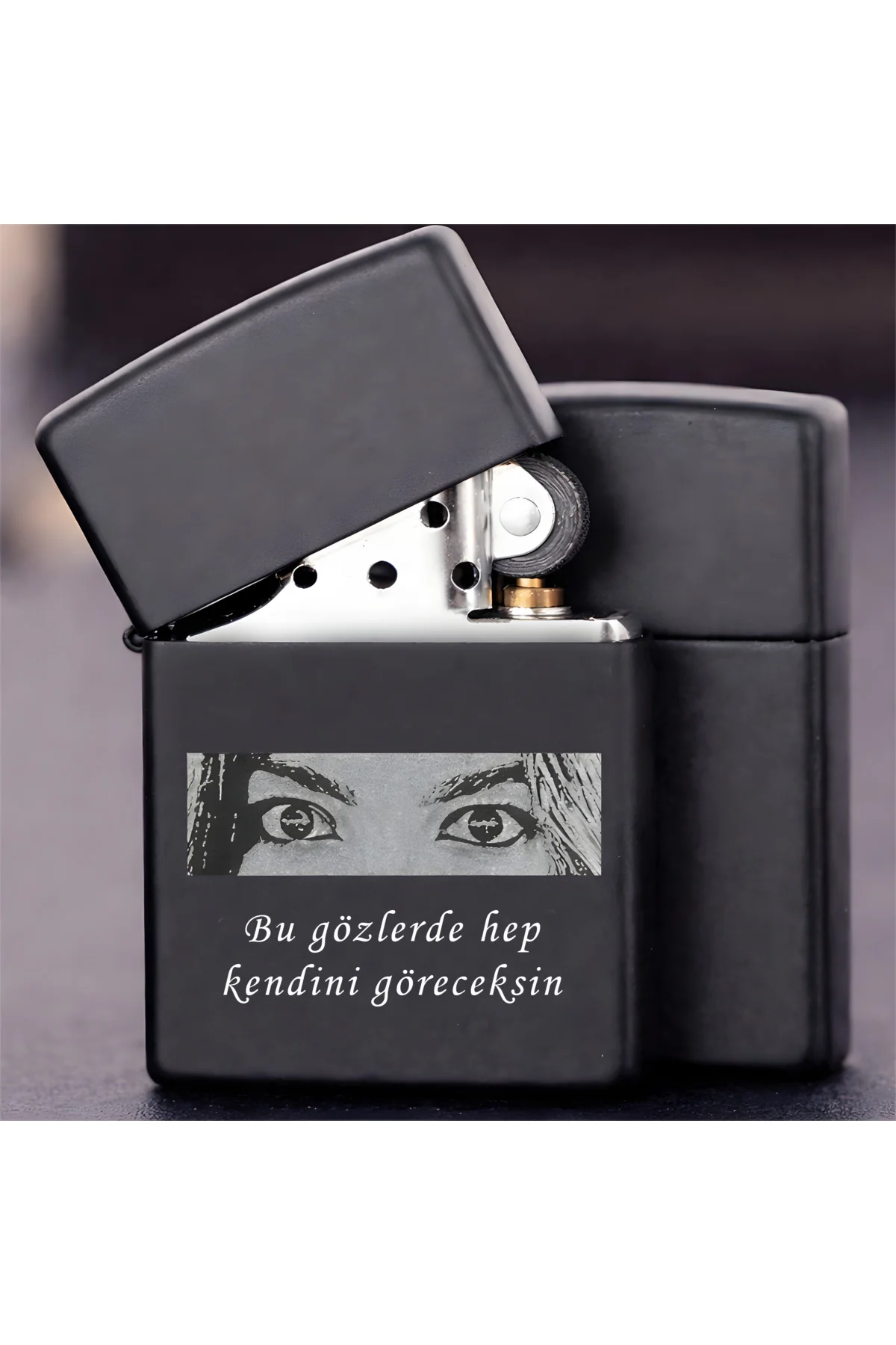 Kişiye Özel Göz Baskılı Çakmak