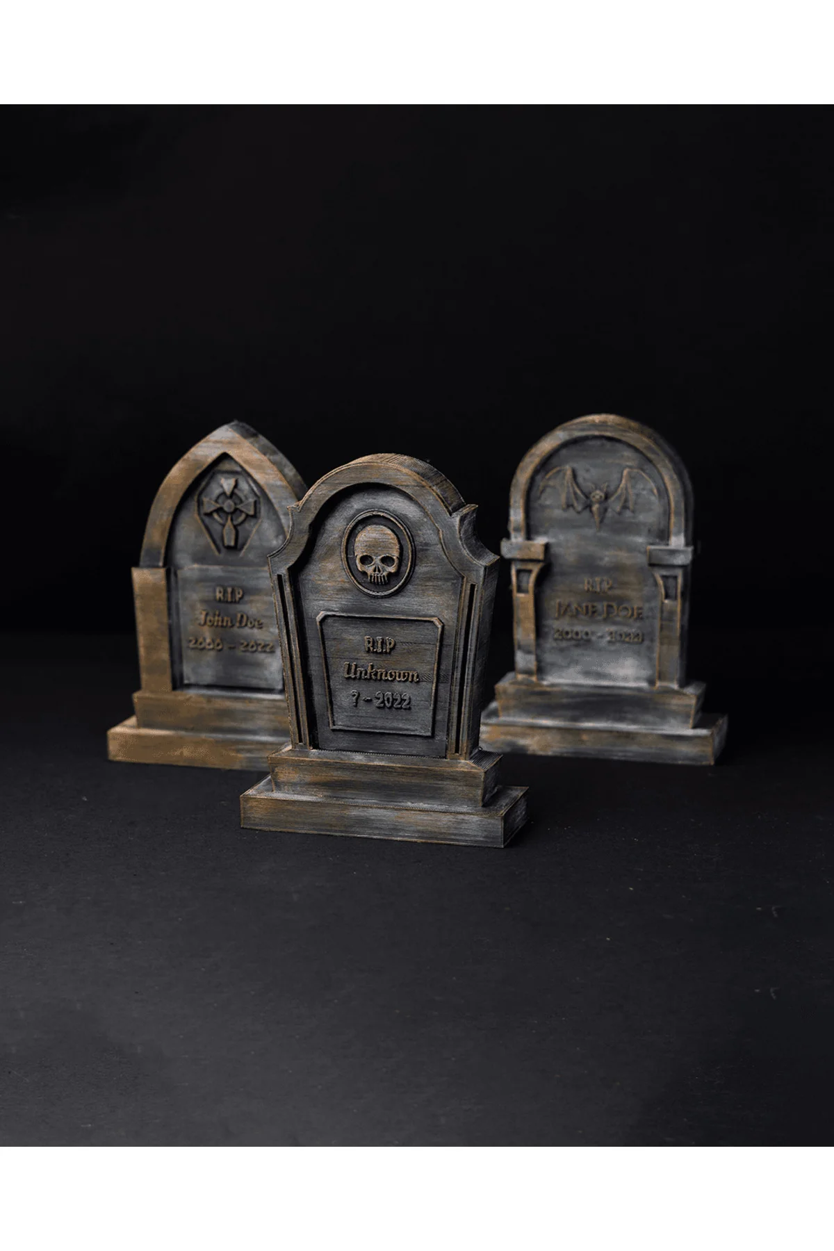 Kişiye Özel Halloween R.I.P Mezar Taşı Masaüstü Obje Cadılar Bayramı Mezar Taşı Dekor 3'lü Set Fiyatı, Yorumları ve Özellikleri