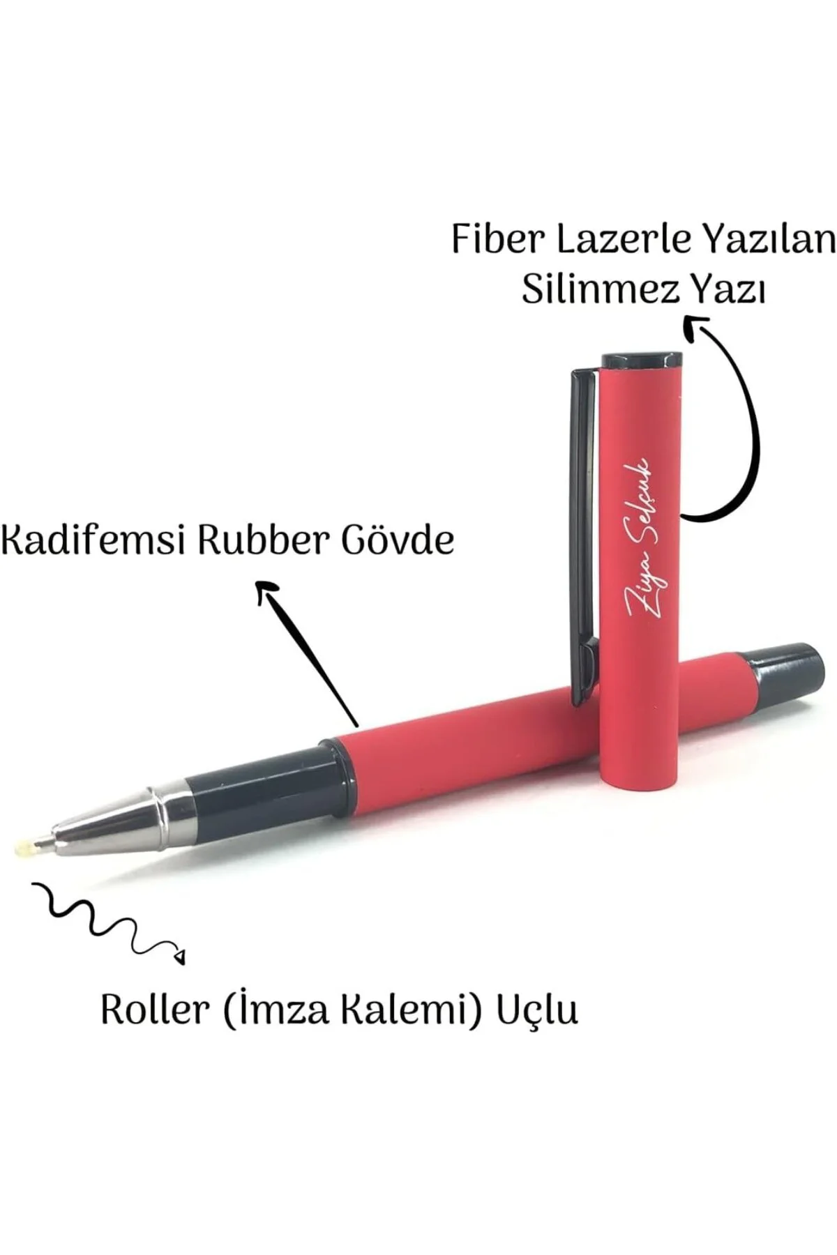 Kişiye Özel İmza Tasarımlı Rubber Kalem Özel Hediyelik Ahşap Kutulu Öğretmenler G