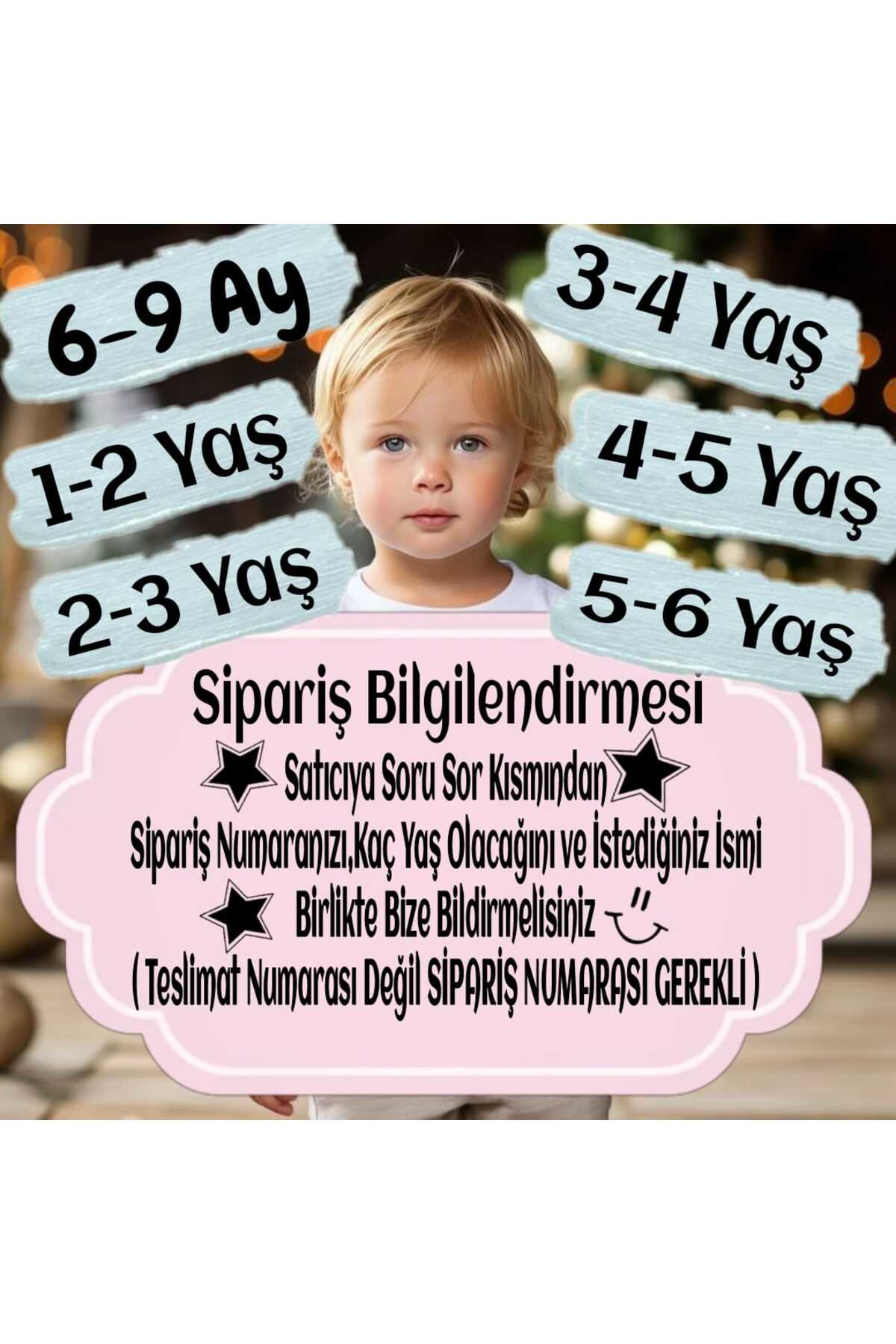 Kişiye Özel İsim Baskılı çocuk tişört
