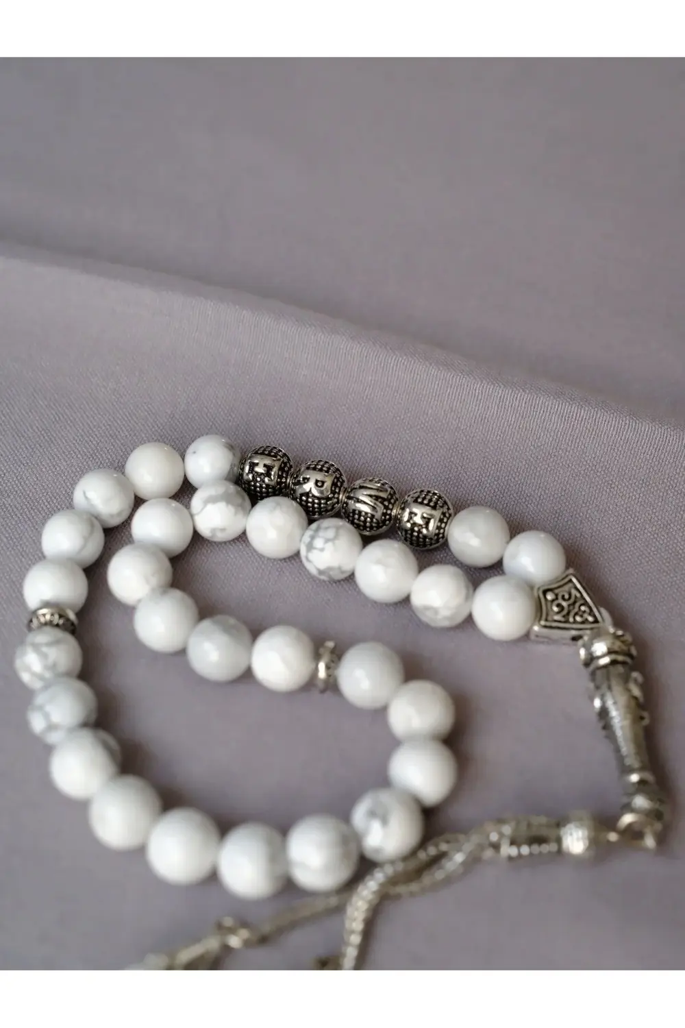 Kişiye Özel İsimli Doğal Taş Tesbih - Havlit Tesbih- Hediye Tesbi