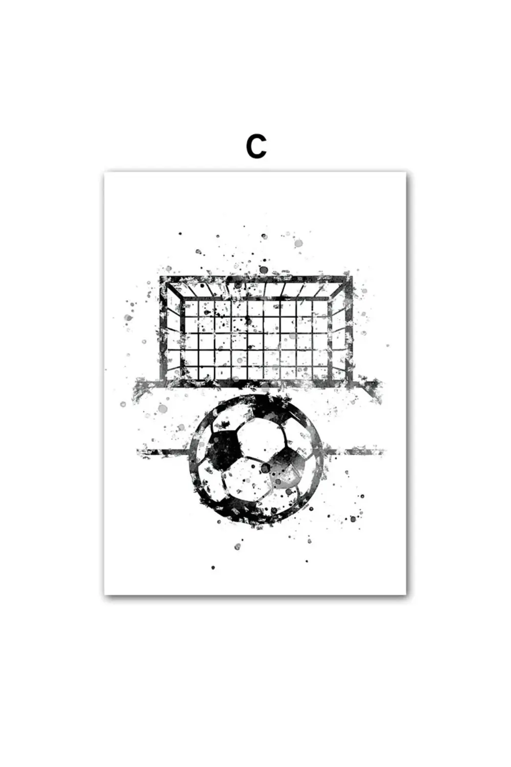 Kişiye Özel İsimli , Futbol Temalı 6’lı Çerçeve Görünümlü MDF Tab