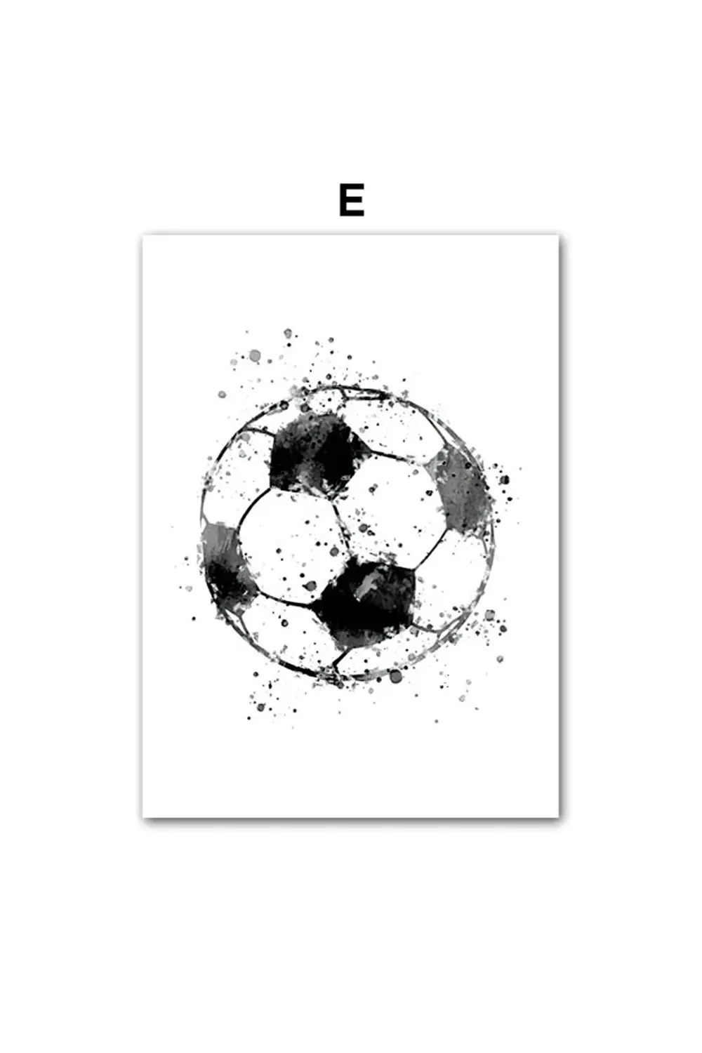 Kişiye Özel İsimli , Futbol Temalı 6’lı Çerçeve Görünümlü MDF Tab