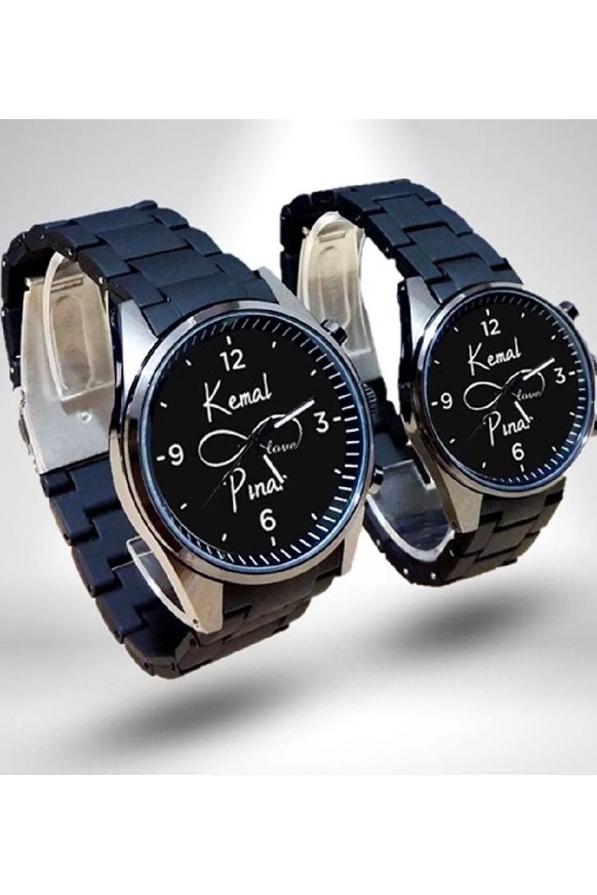 Kişiye Özel Kadın Erkek Kol Saati Bayana Erkeğe Doğum Günü Hediye