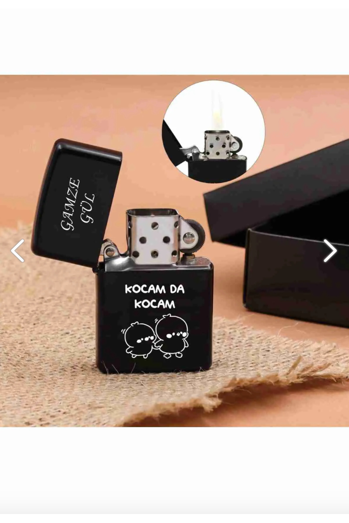 Ay Tasarım51 Kişiye Özel Kocam Da Kocam Karim Da Karim Temali Çakmak | Özel İs