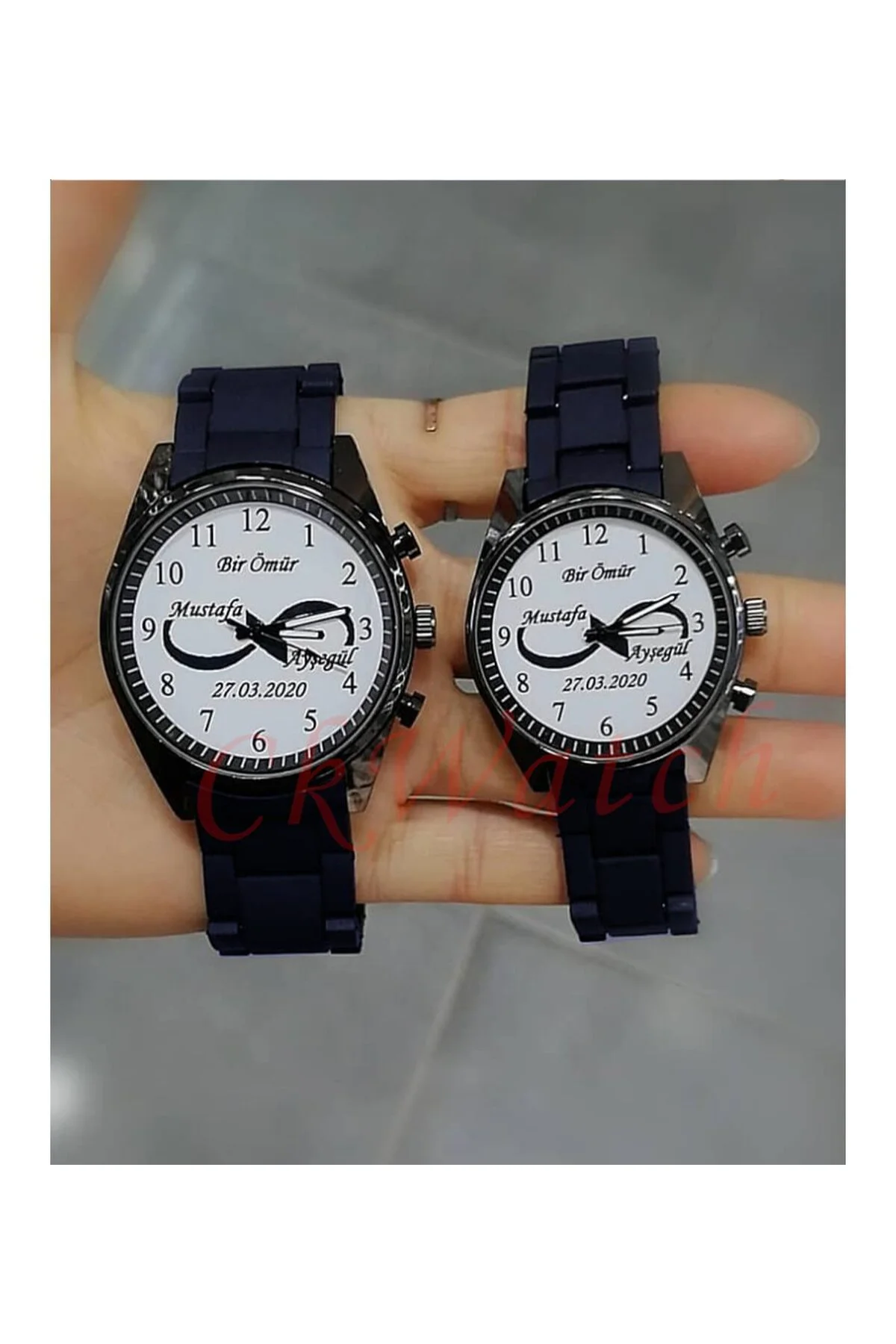 Kişiye Özel Kombini İsimli Kol Saati Sevgiliye Hediye