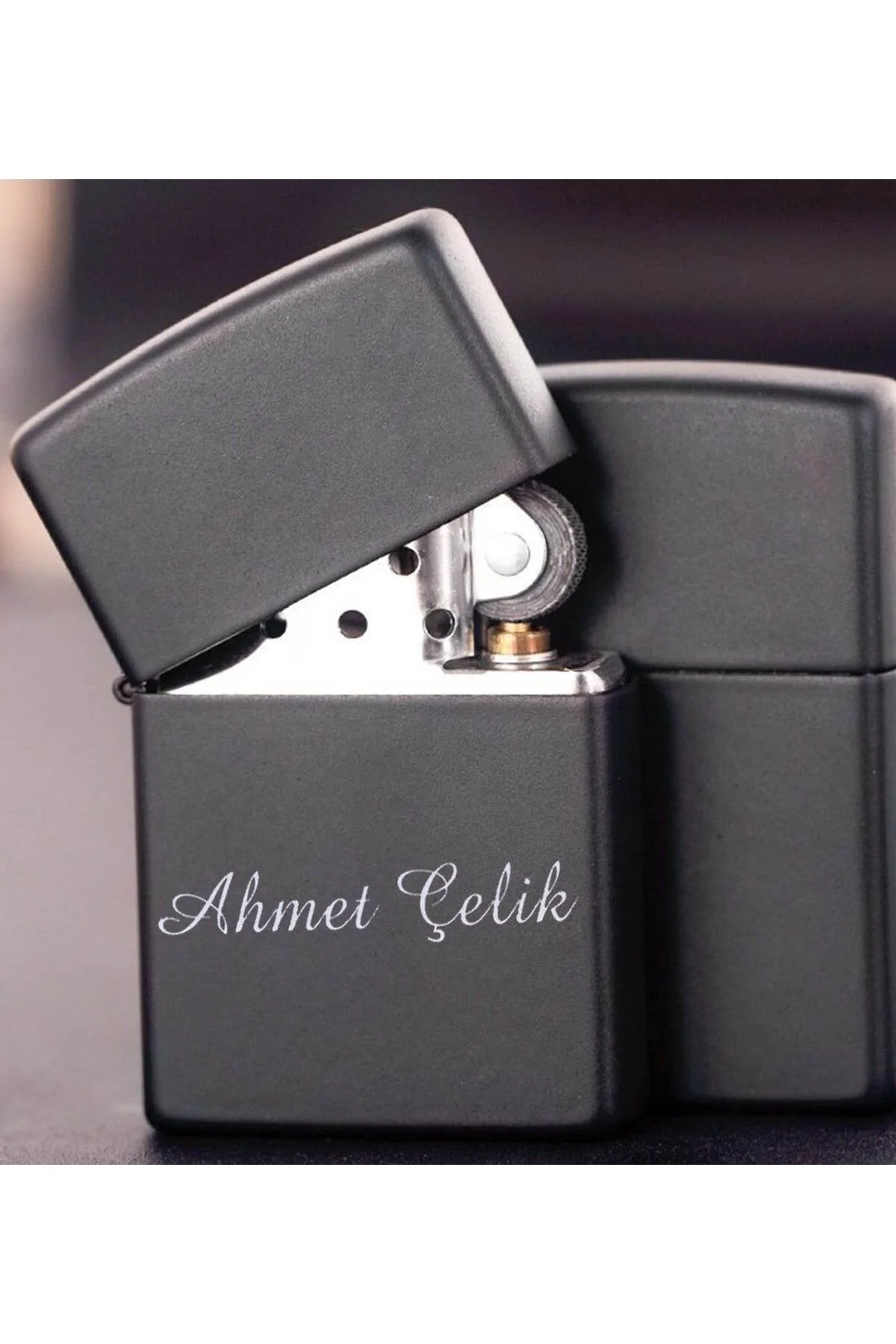 Kişiye Özel Kutulu Benzinli Zipo Çakmak