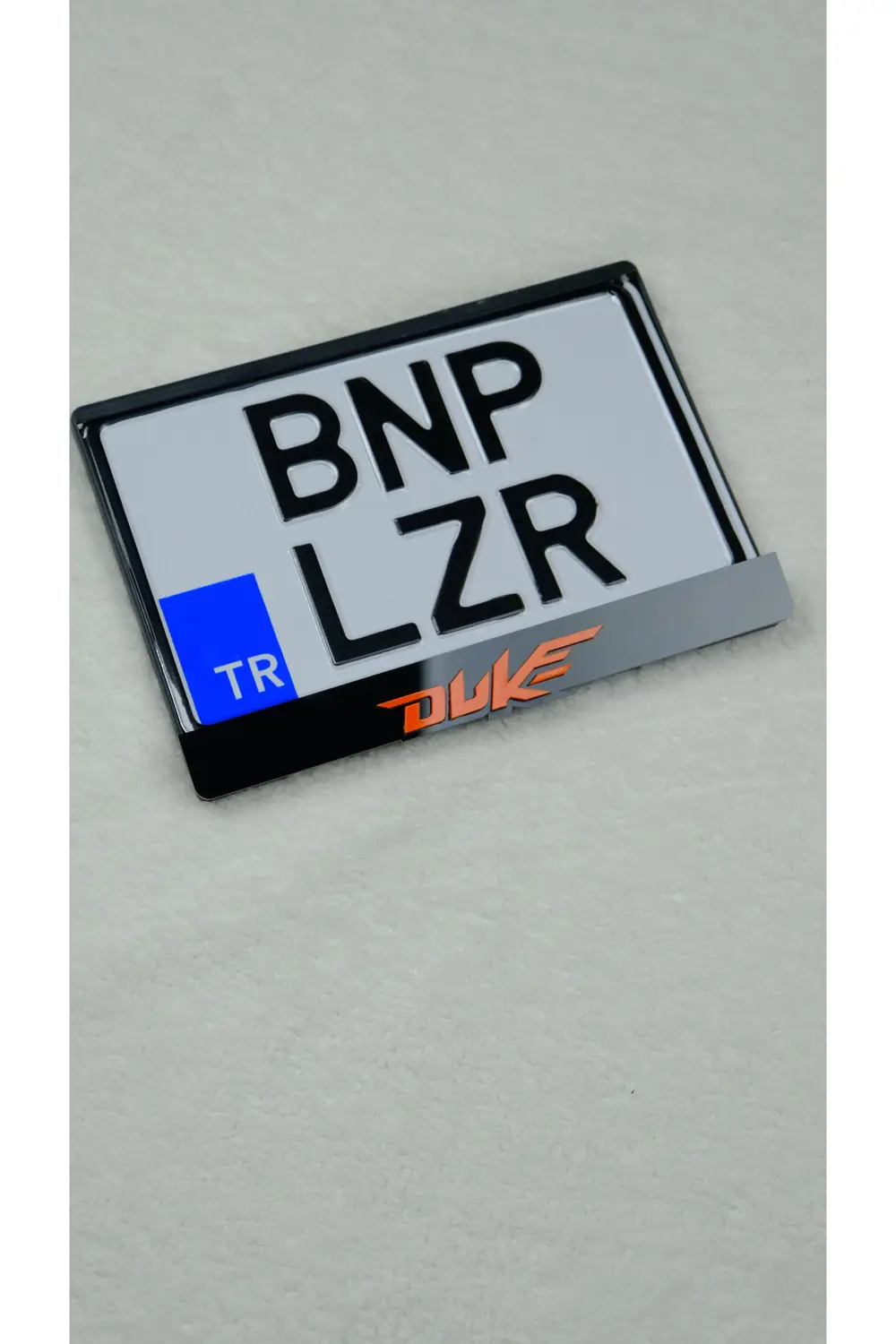 Kişiye Özel Lazer Kesim Plakalık Motosiklet Duke
