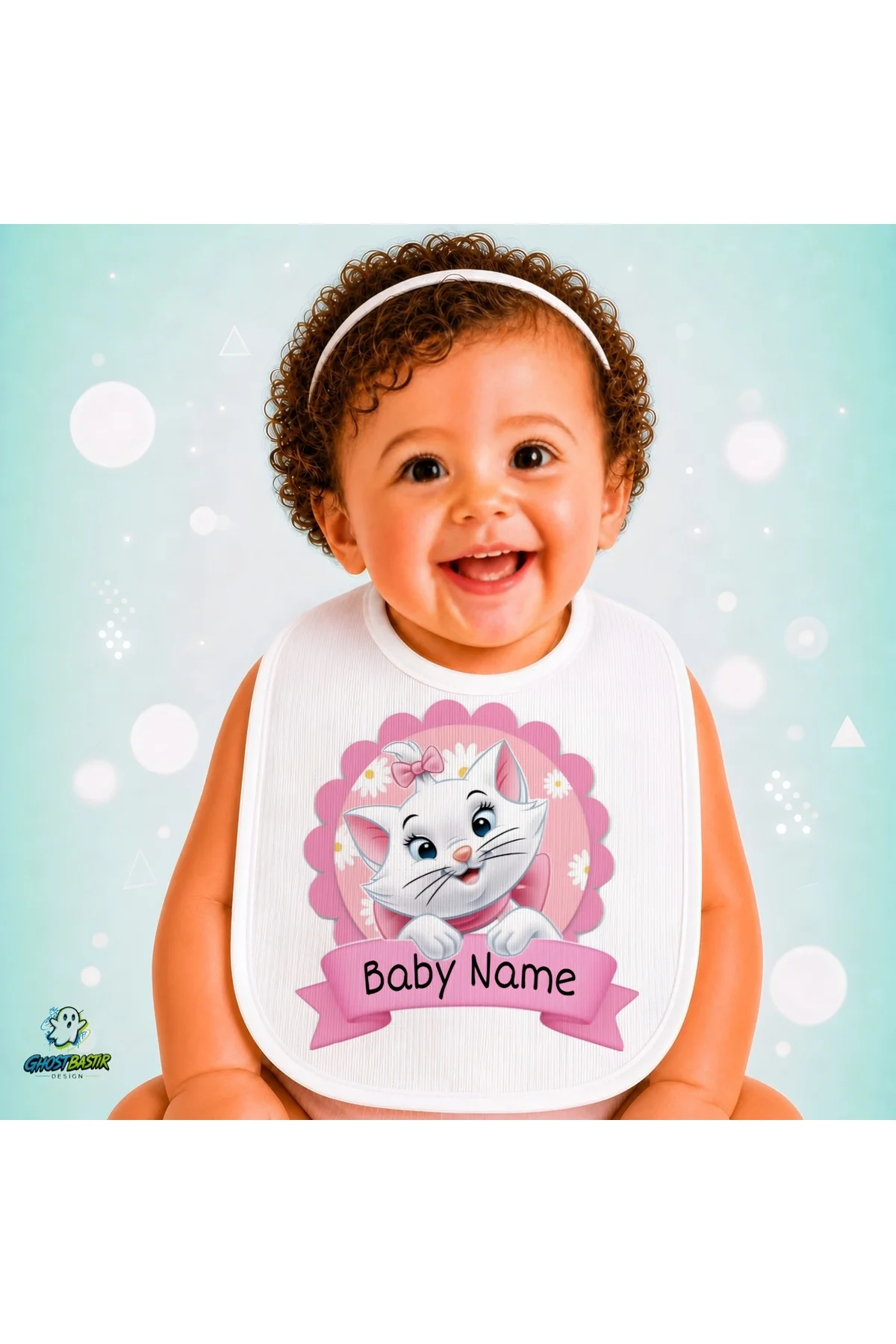Kişiye Özel Marie Keten Bebek Mama Önlüğü – Yumuşak, Emici, Yıkanabilir, Özel Tasarım P090