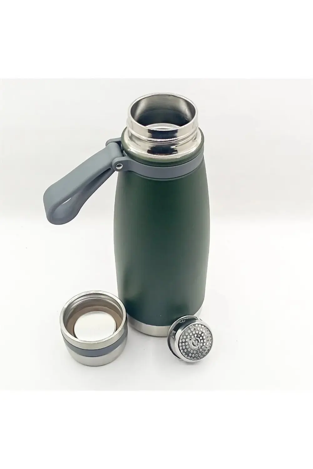 Kişiye Özel Paslanmaz Çelik Çift Duvar Termos Matara 600 Ml