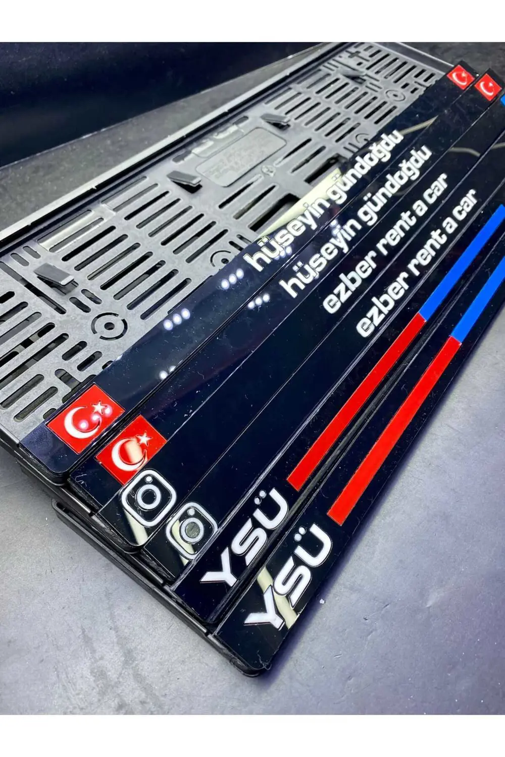 Kişiye Özel Pleksi Takmatik Plakalık