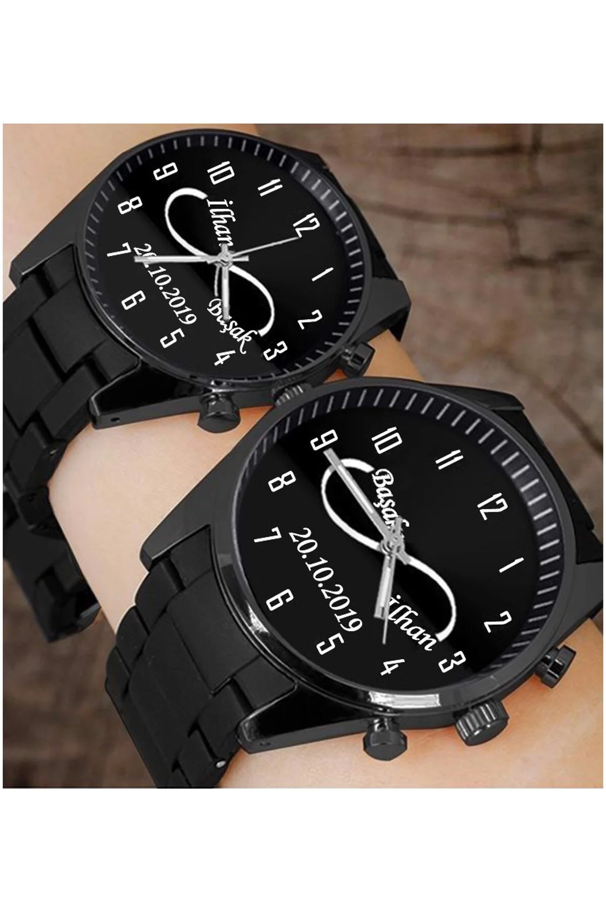 Kişiye Özel Tasarımlı Sevgili Saati- Sevgili Saatleri-Sevgiliye H