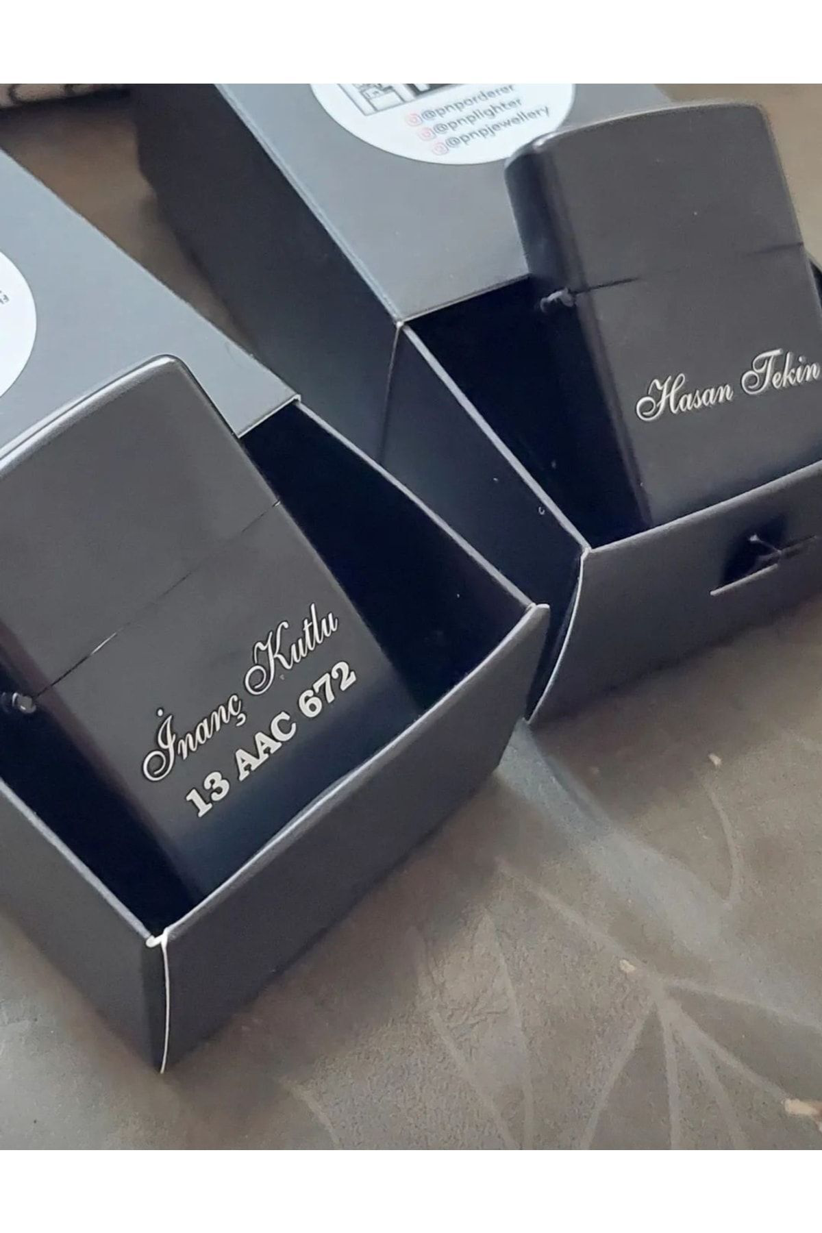 Pnp Kişiye Özel Zippo Tipi İsimli Çakmak,Benzinli Çakmak