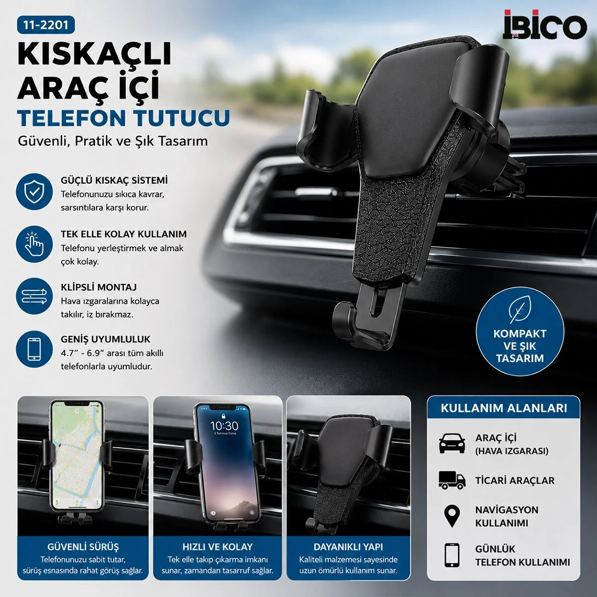 Kıskaçlı Araç İçi Telefon Tutucu Bx40 Fiyatı, Yorumları ve Özellikleri