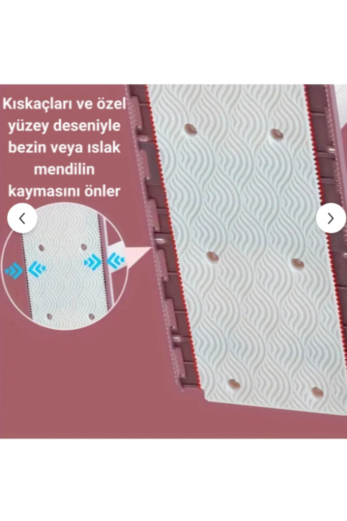 Kıskaçlı Temizlik Mopu, Hijyenik Çok Amaçlı Pratik Uzun Mop, Temi