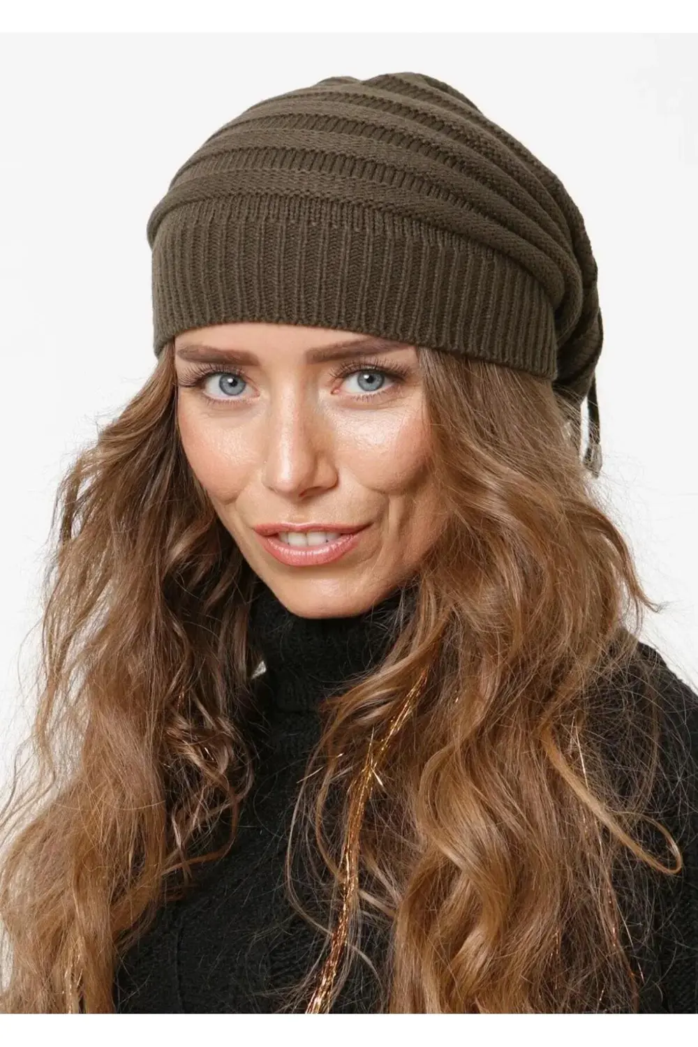 Kışlık Fonksiyonel Ayarlanabilir İpli Boyunluk, Bere