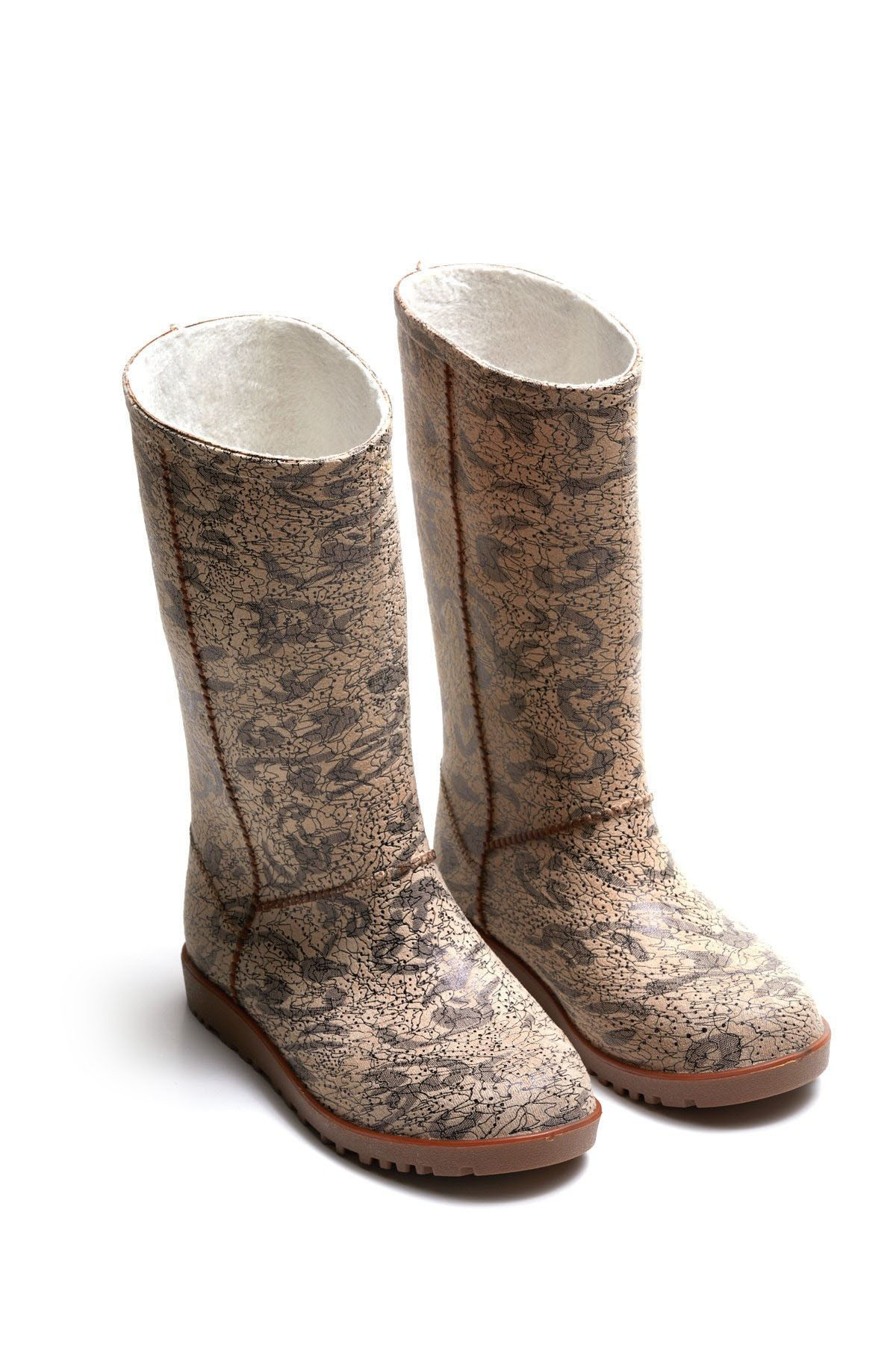 Kışlık Kadın Kar Bot Çizme