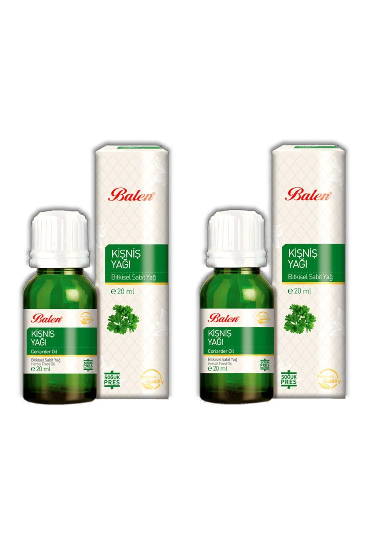 Kişniş Yağı Soğuk Pres 20 ml 2 Adet