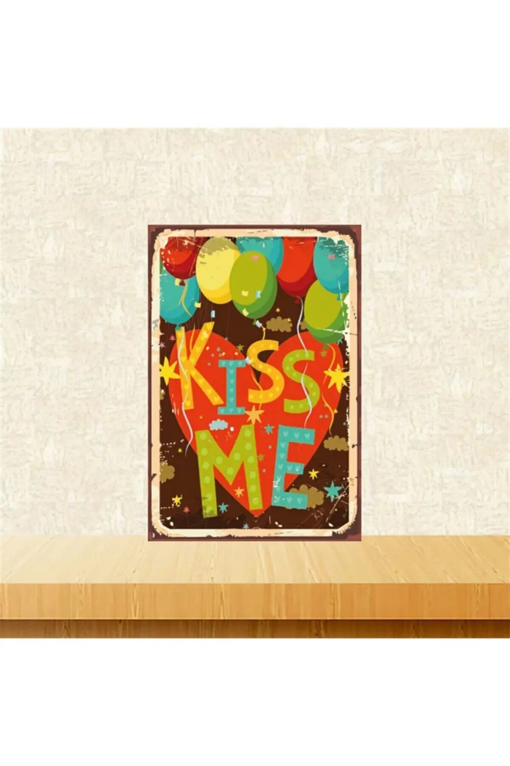 Kiss Me 20-30 Cm Retro Ahşap Tablo Tkfx5295 Kiss Me 20-30 Cm Retro Ahşap Tablo Tkfx5295