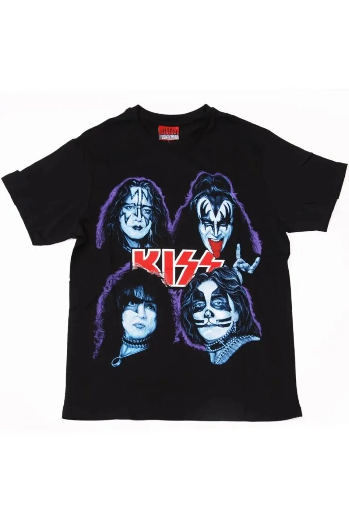 Kiss No:1 Tişört Siyah