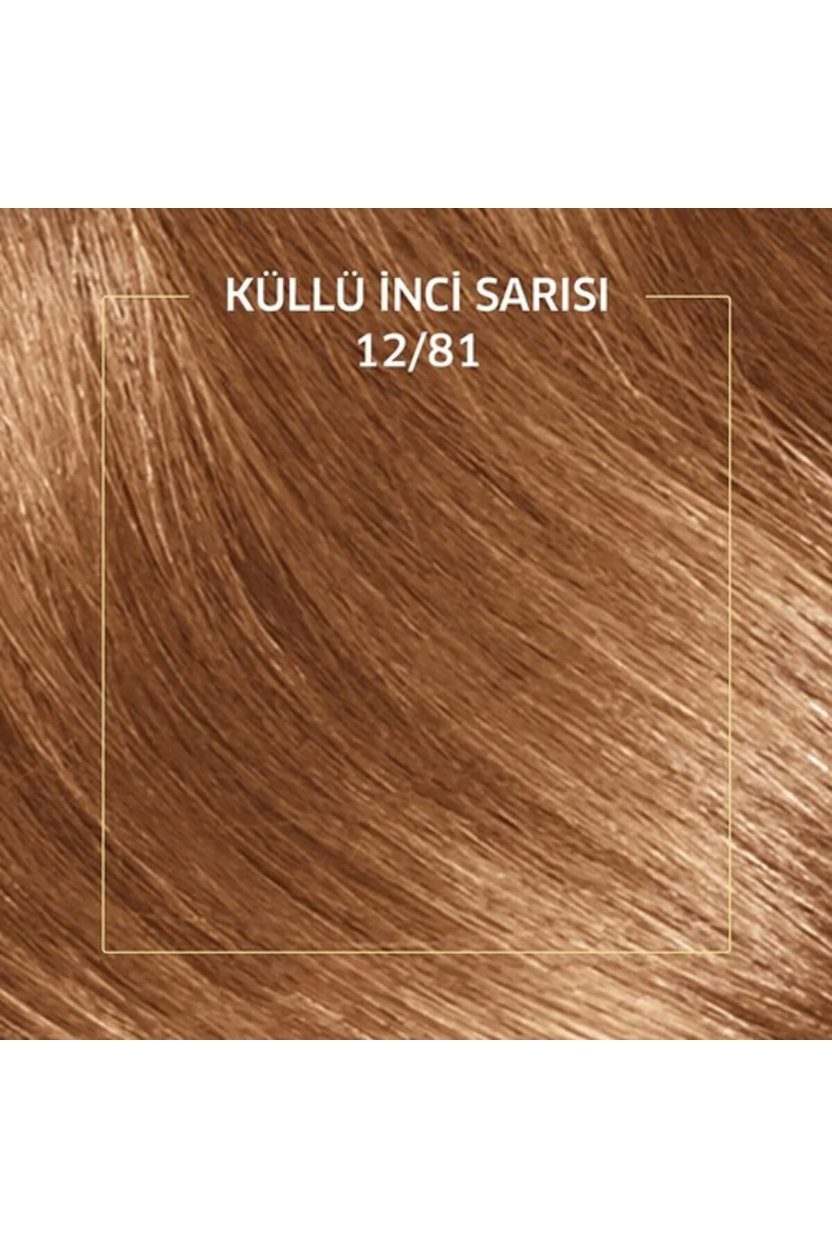 Kit Saç Boyası 12/81 Küllü İnci Sarısı