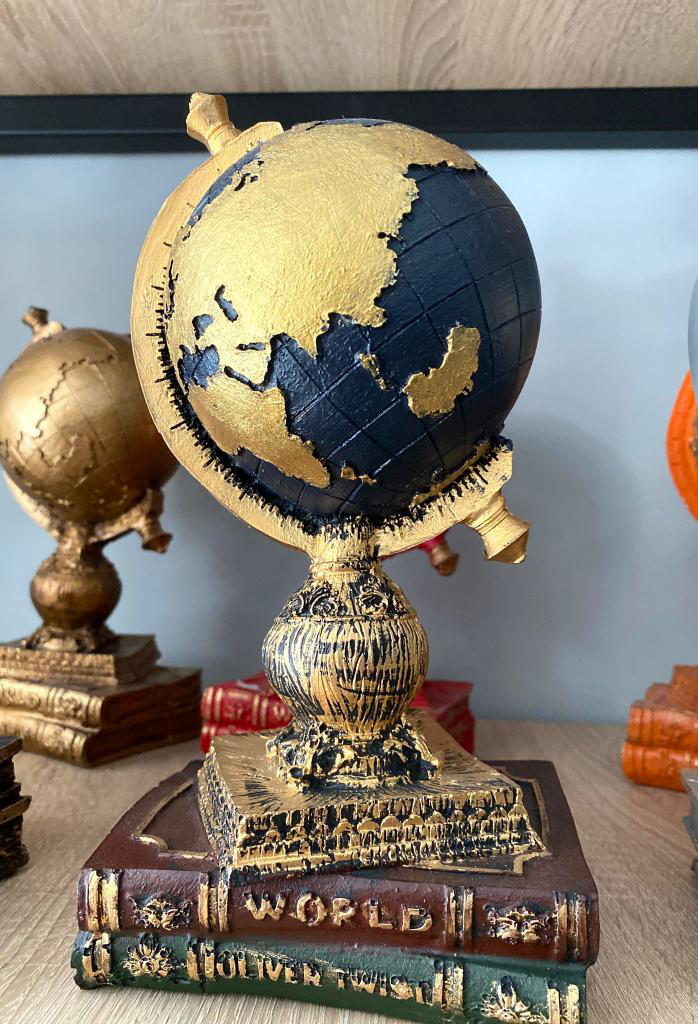Kitap dünya dekoroatif obje Atlas Biblo Kitap dünya dekoroatif obje Atlas Biblo